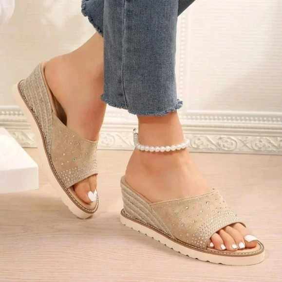 Women Outdoor Wedge Heel Waterproof Platform Sandals - Picture 5 of 7